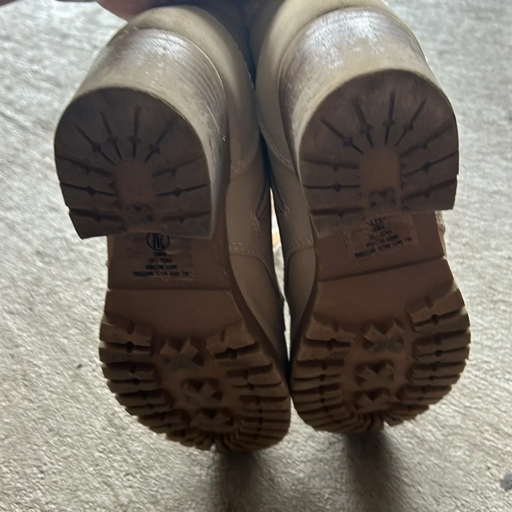 Kids beige boots - Picture 5 of 6